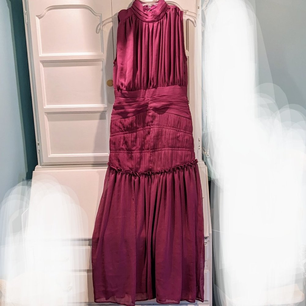 Rosedress Midi Fushia Dress-new with tags size Small